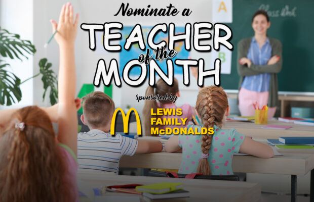 Bucyrus awards their “Teacher of the Month”